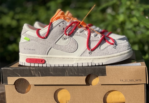 OFF-WHITE x Nike Dunk DJ0950 103 36-47.5